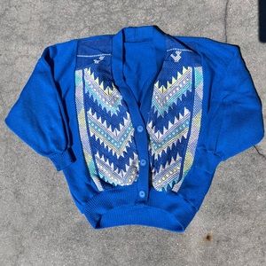 1970s cardigan 🌈